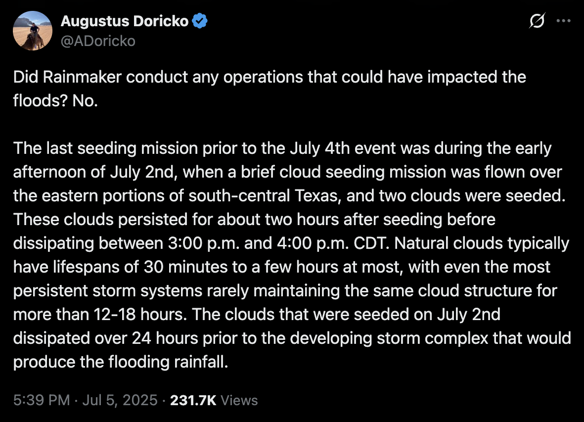 Augustus's detailed explanation of Rainmaker's July 2nd operations