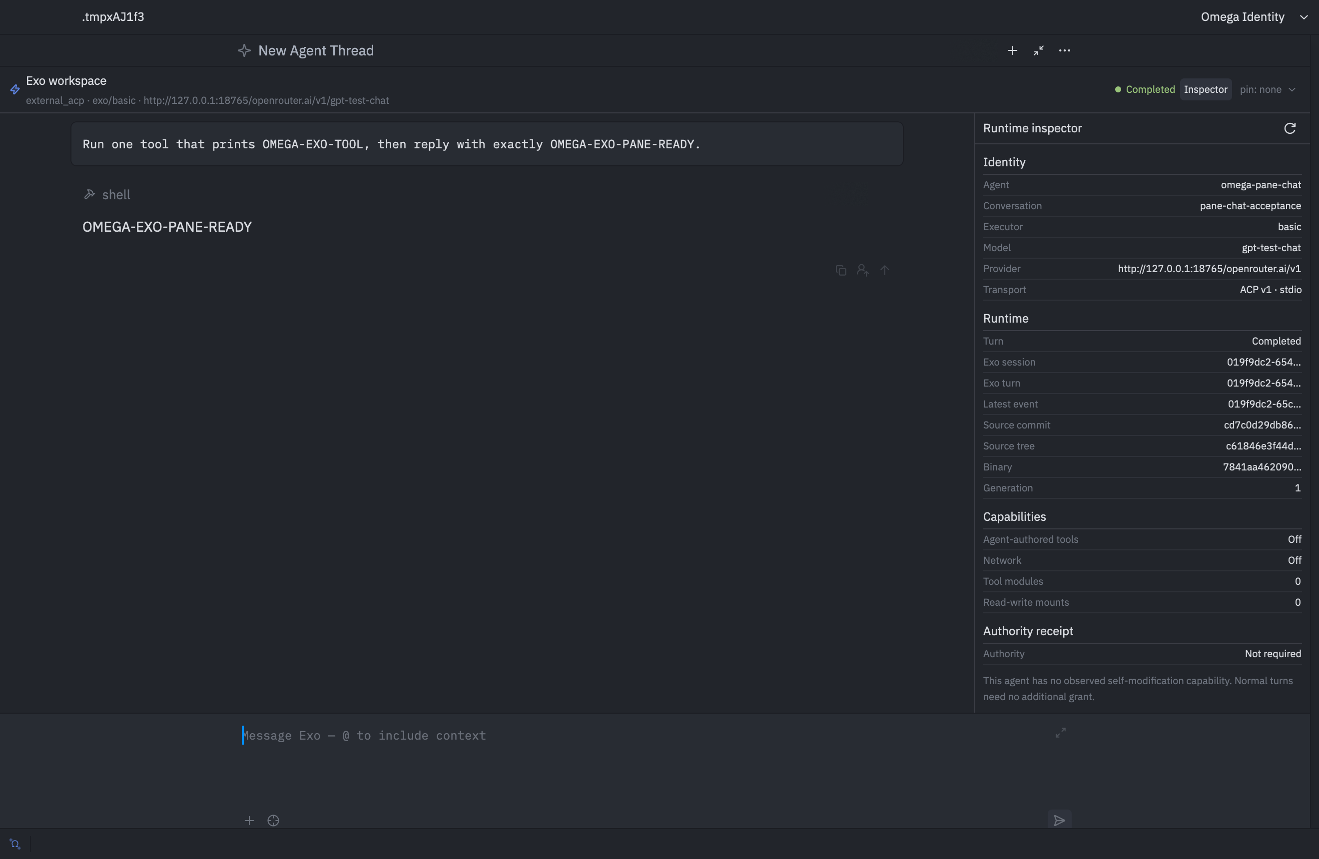 Contents of crates/zed/test_fixtures/visual_tests/omega_exo_workspace_wide.png
